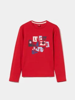 Camisola com estampado da marca|LION OF PORCHES Flash Sale