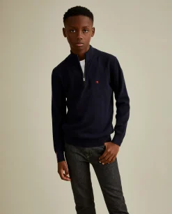 Camisola de algodão com fecho|LION OF PORCHES Clearance