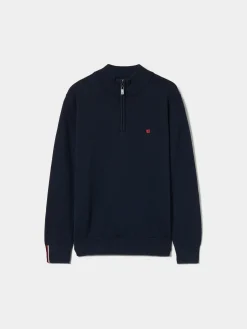 Camisola de algodão com fecho|LION OF PORCHES Clearance