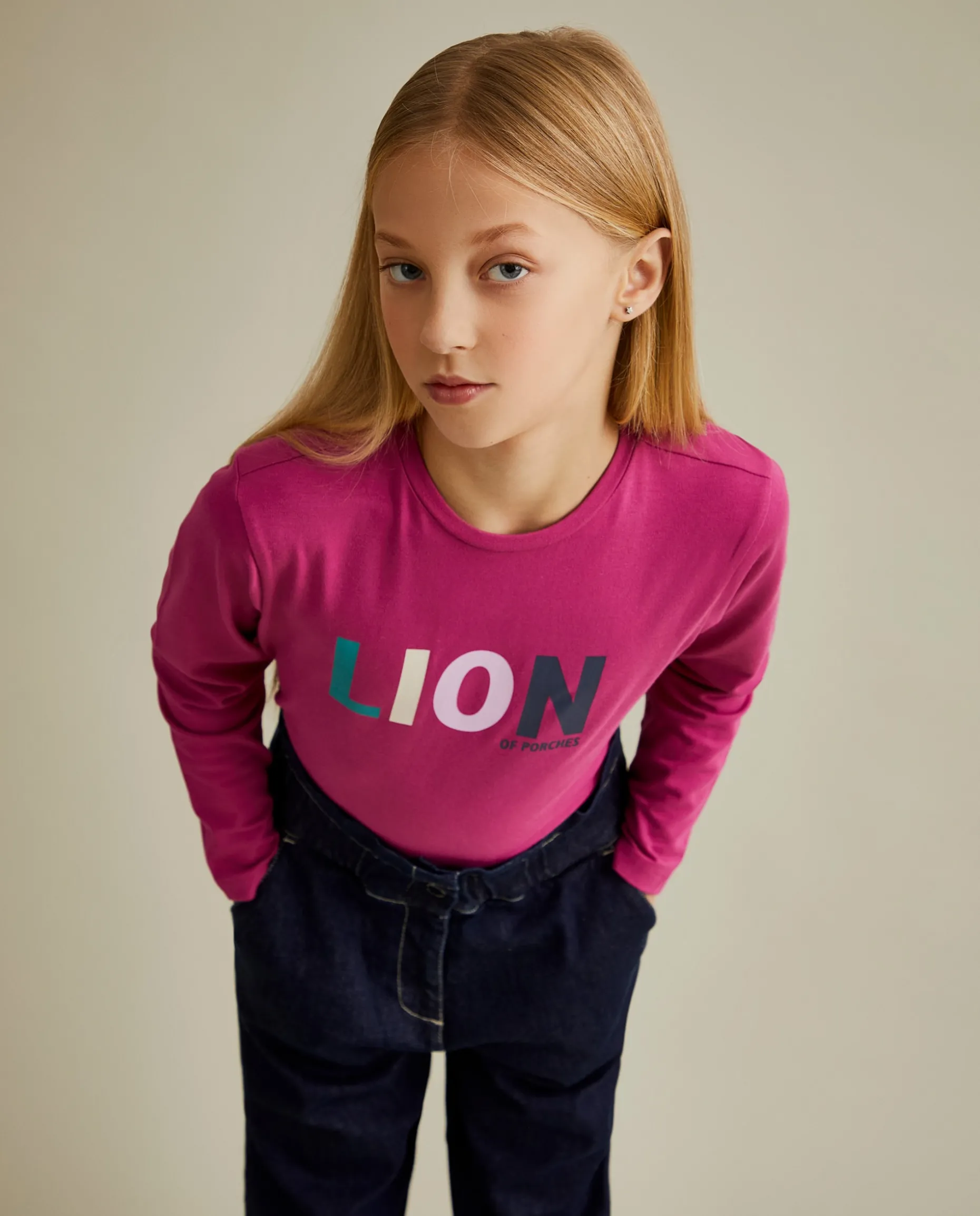 Camisola de algodão com logotipo|LION OF PORCHES Cheap