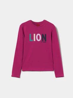 Camisola de algodão com logotipo|LION OF PORCHES Cheap