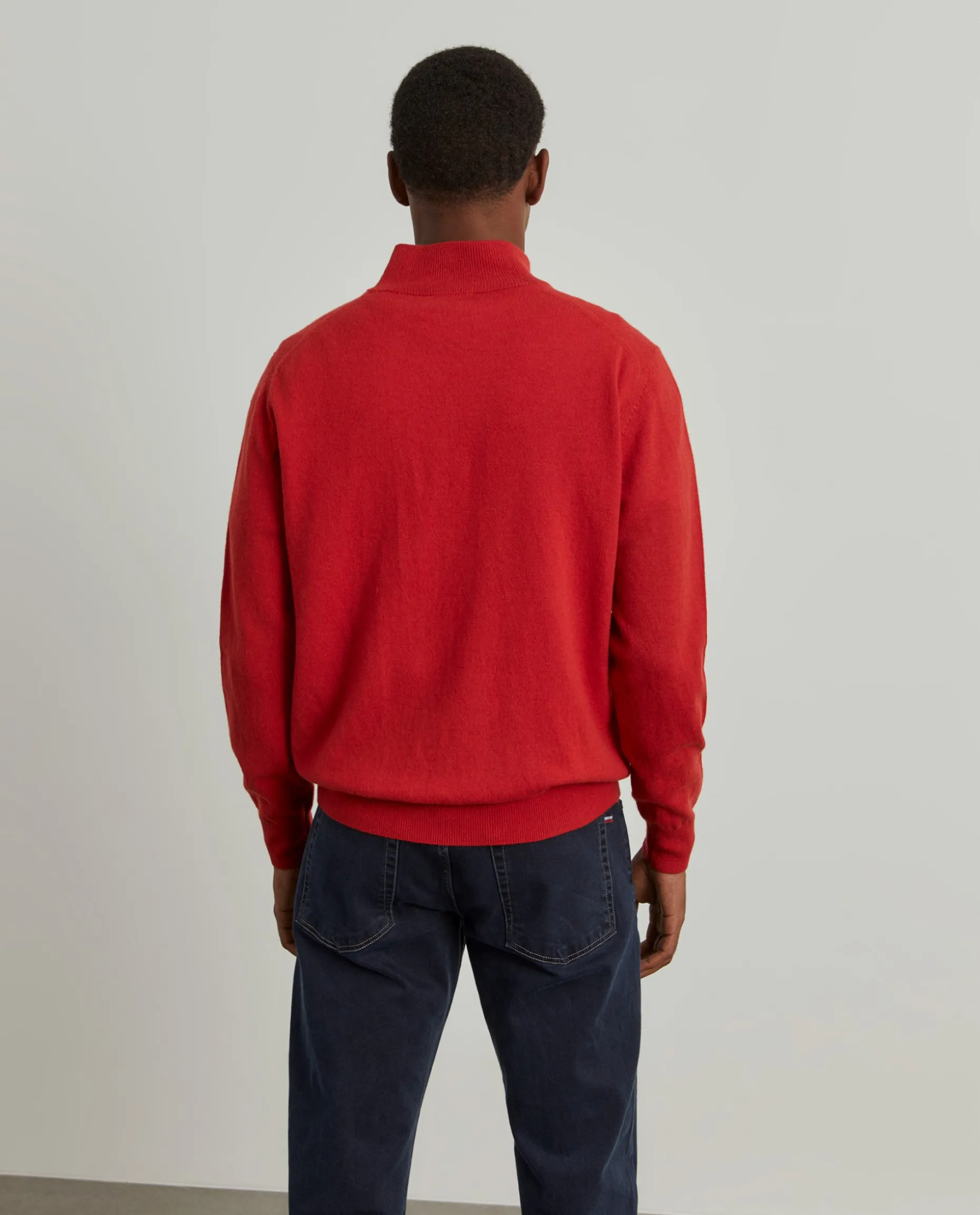 Camisola de lã com fecho|LION OF PORCHES Best Sale