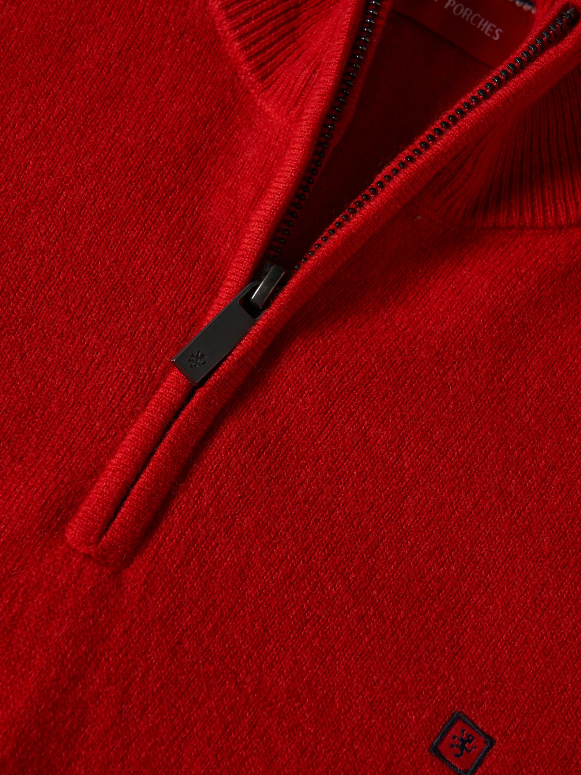 Camisola de lã com fecho|LION OF PORCHES Best Sale