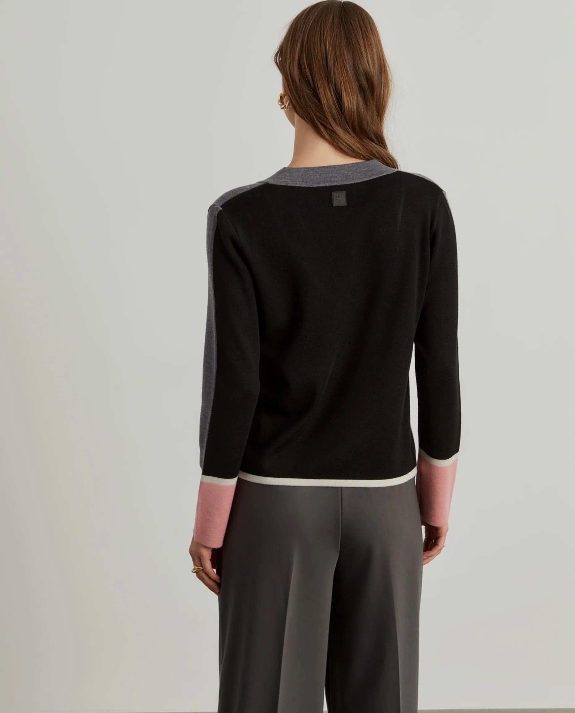 Camisola de malha color block|LION OF PORCHES Best
