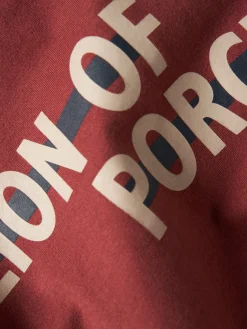 Camisola de malha com branding no peito|LION OF PORCHES Hot