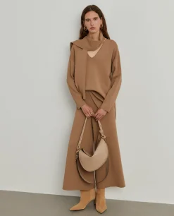 Camisola de malha com cachecol|LION OF PORCHES New