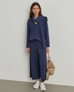 Camisola de malha com cachecol|LION OF PORCHES New