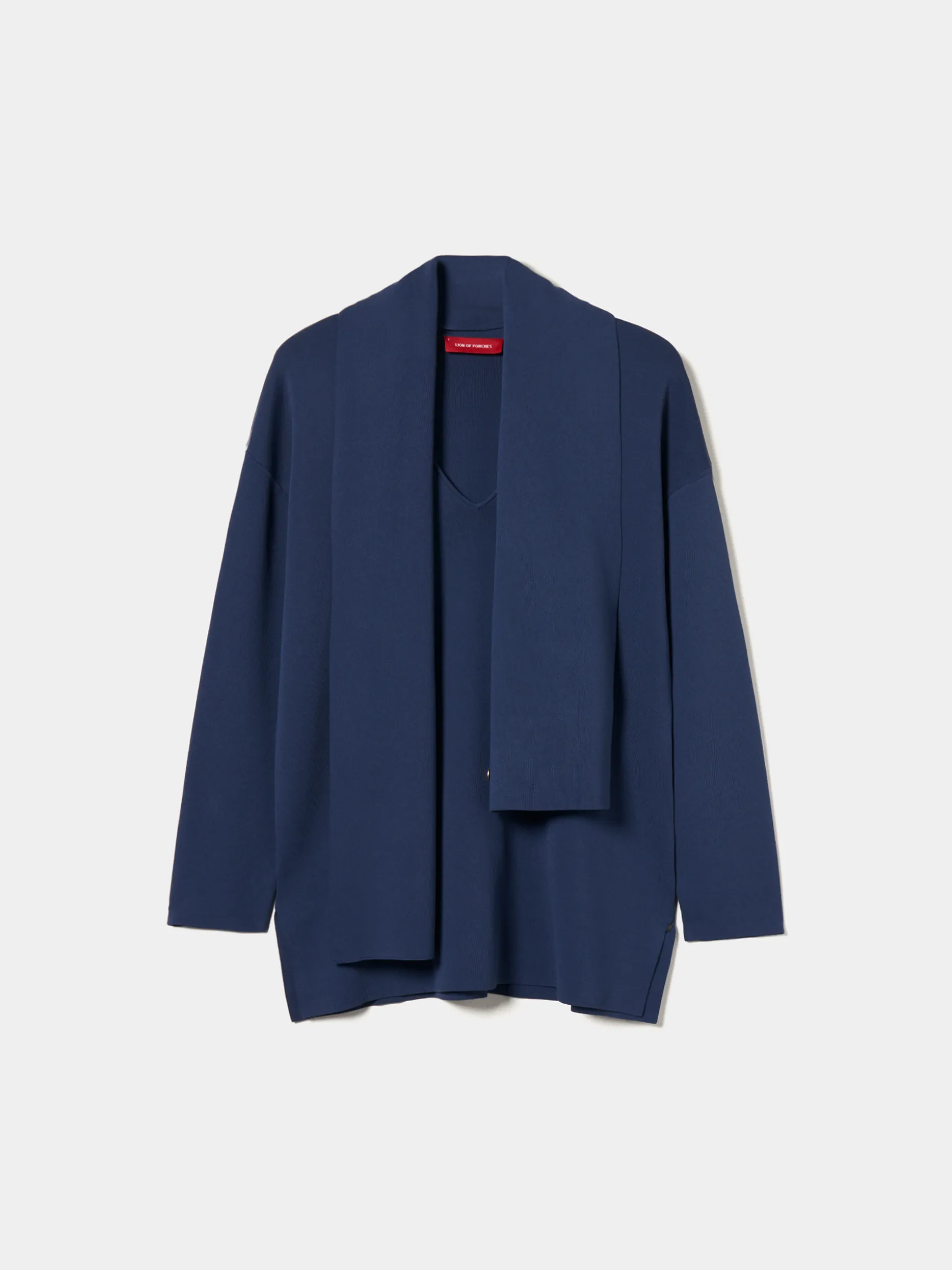 Camisola de malha com cachecol|LION OF PORCHES New