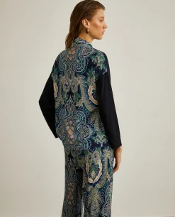 Camisola de malha combinada|LION OF PORCHES Store