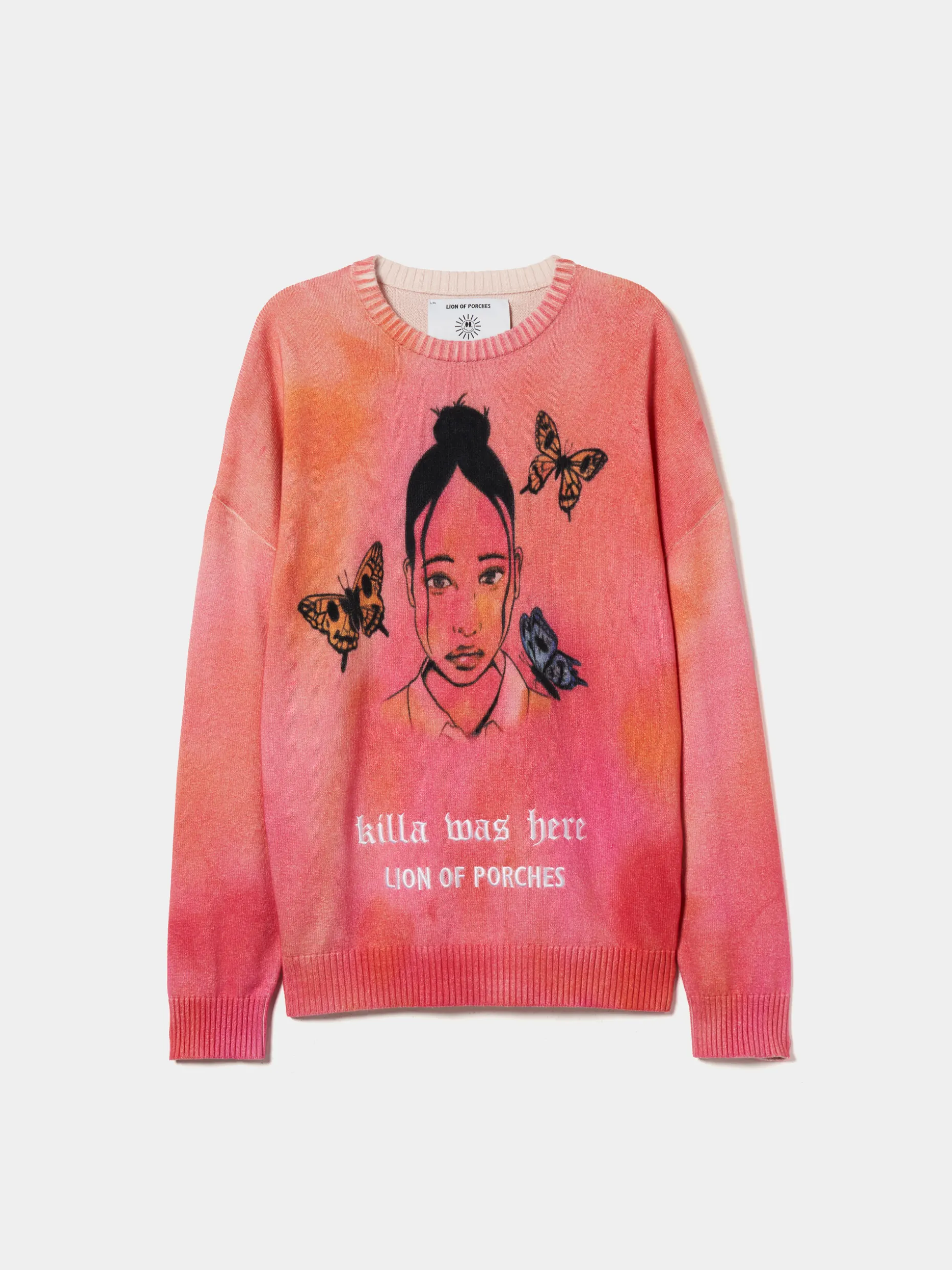 Camisola de malha tie dye Lion x Killa|LION OF PORCHES Sale