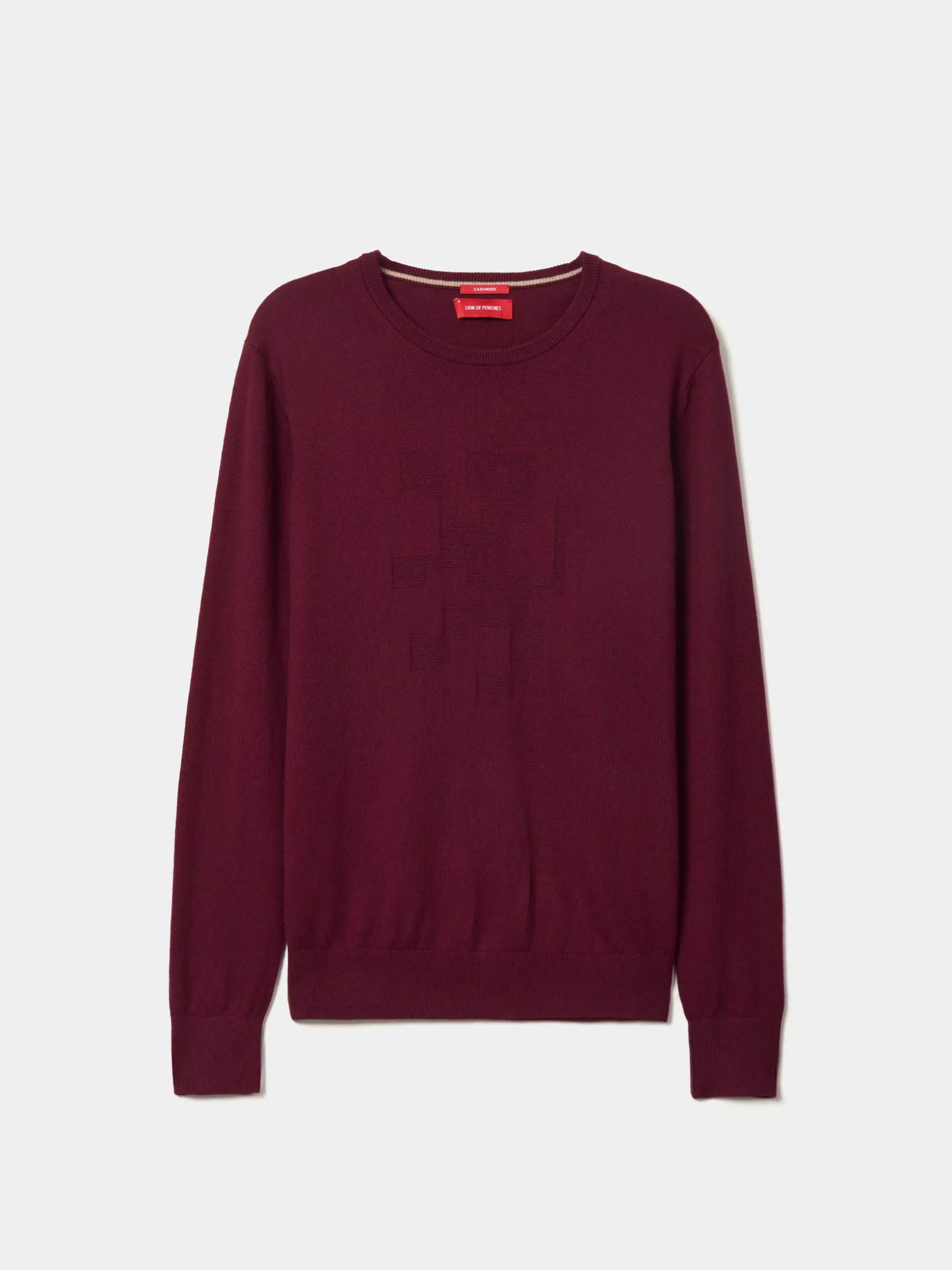 Camisola decote redondo em algodão e caxemira|LION OF PORCHES Store