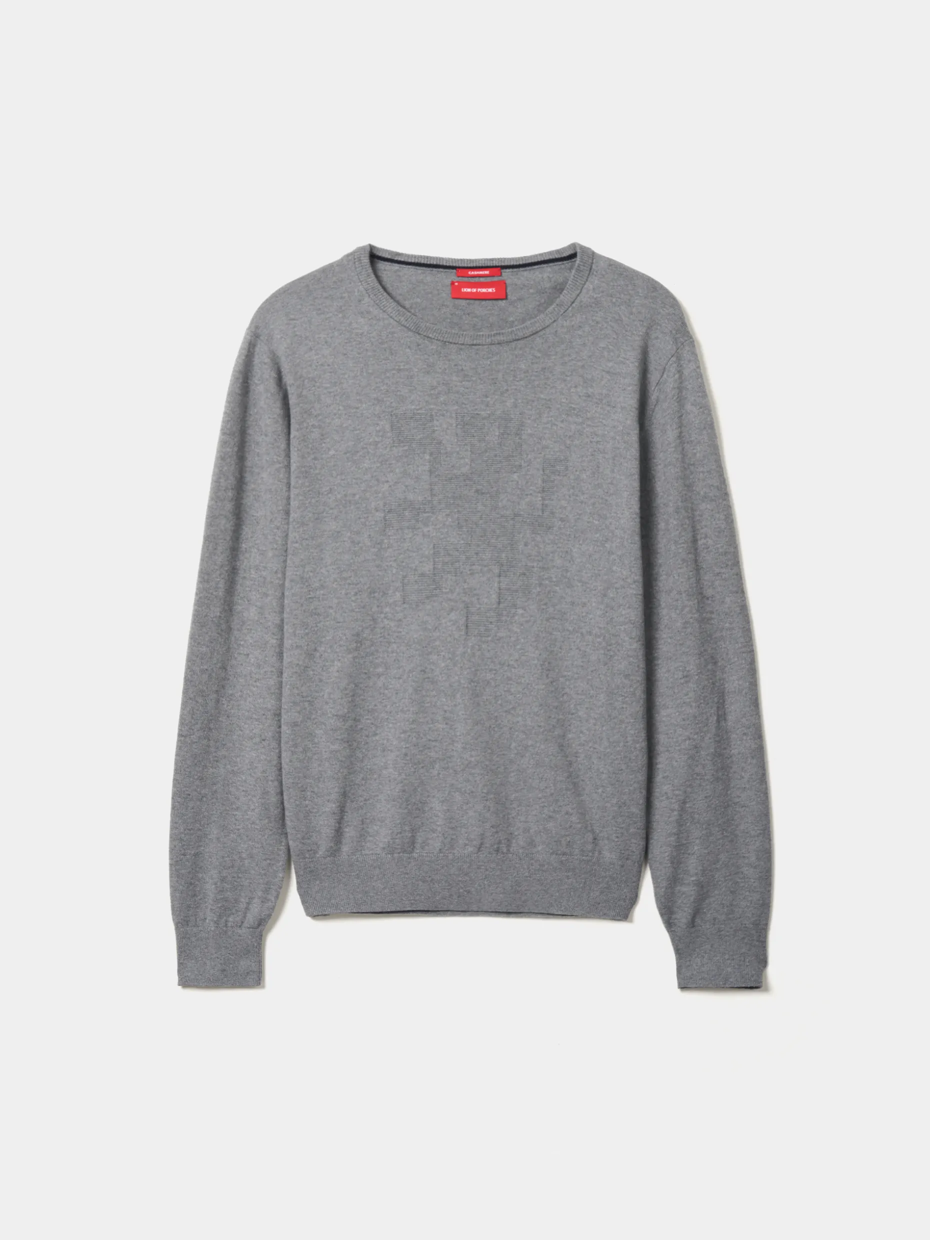 Camisola decote redondo em algodão e caxemira|LION OF PORCHES Flash Sale