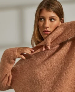 Camisola decote redondo mohair|LION OF PORCHES Clearance
