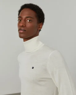 Camisola gola alta 100% lã merino|LION OF PORCHES Discount