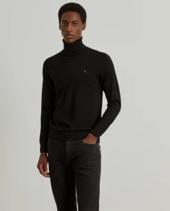 Camisola gola alta 100% lã merino|LION OF PORCHES Shop