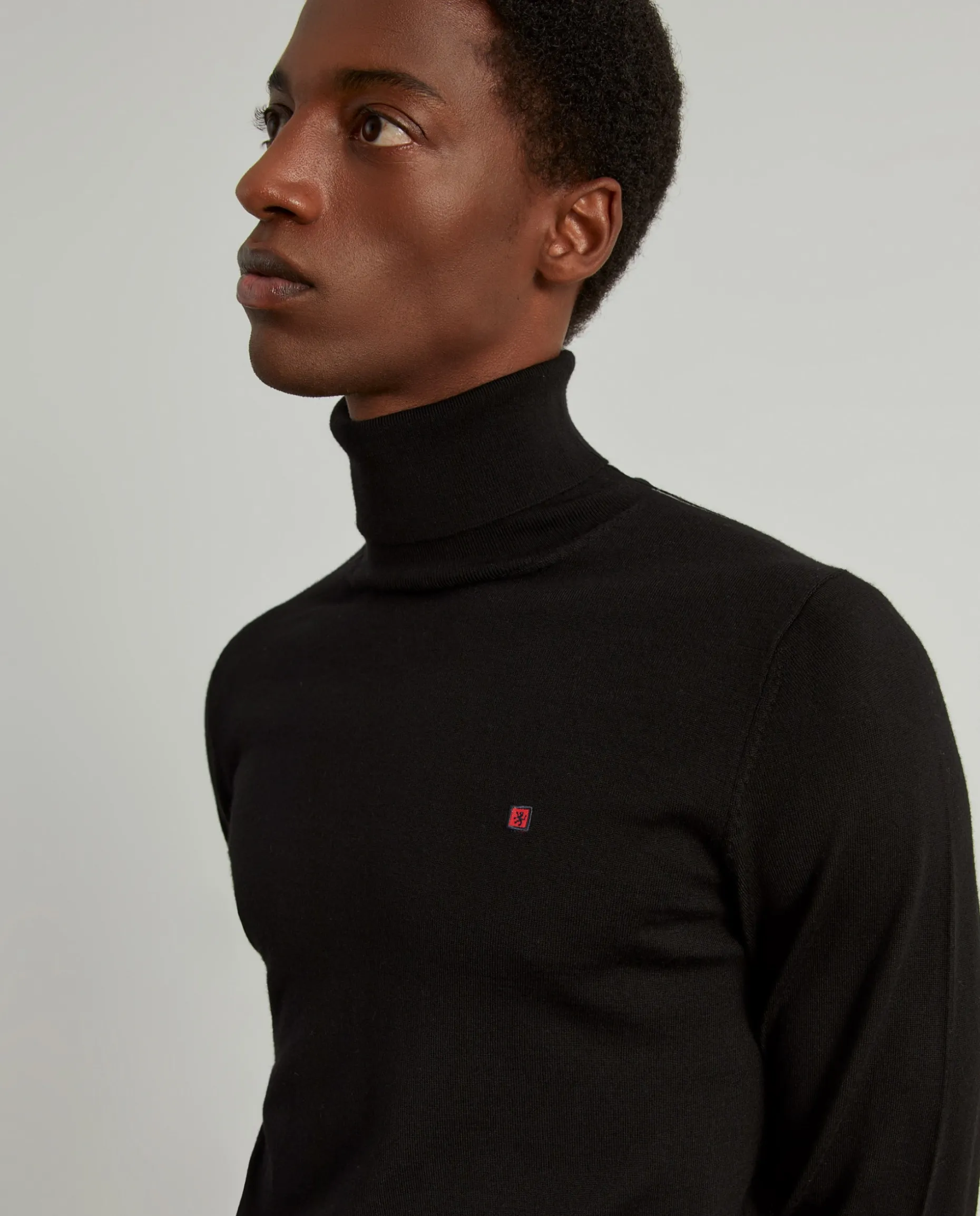 Camisola gola alta 100% lã merino|LION OF PORCHES Shop