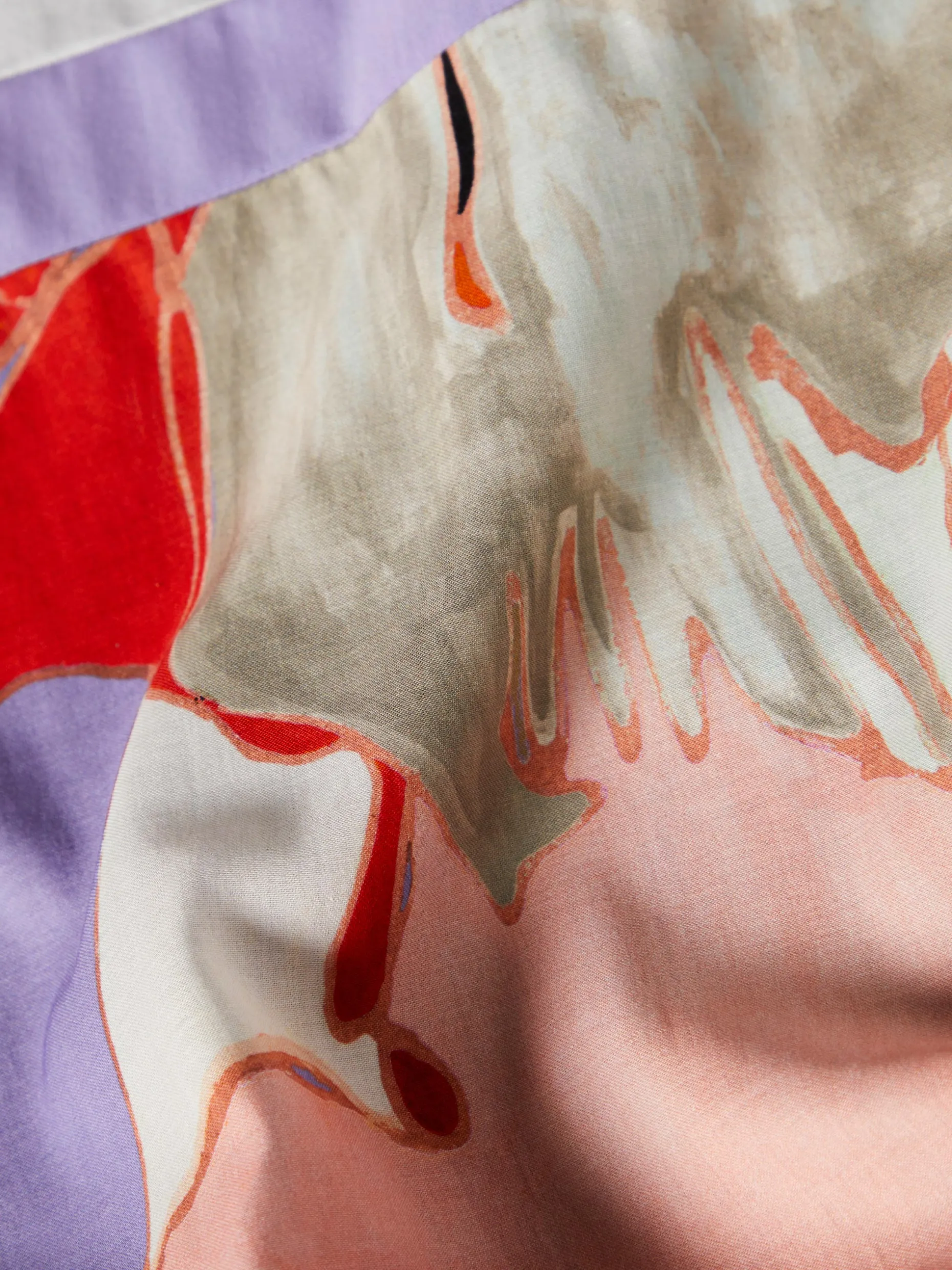 Camisola manga 3/4 com estampado|LION OF PORCHES Flash Sale