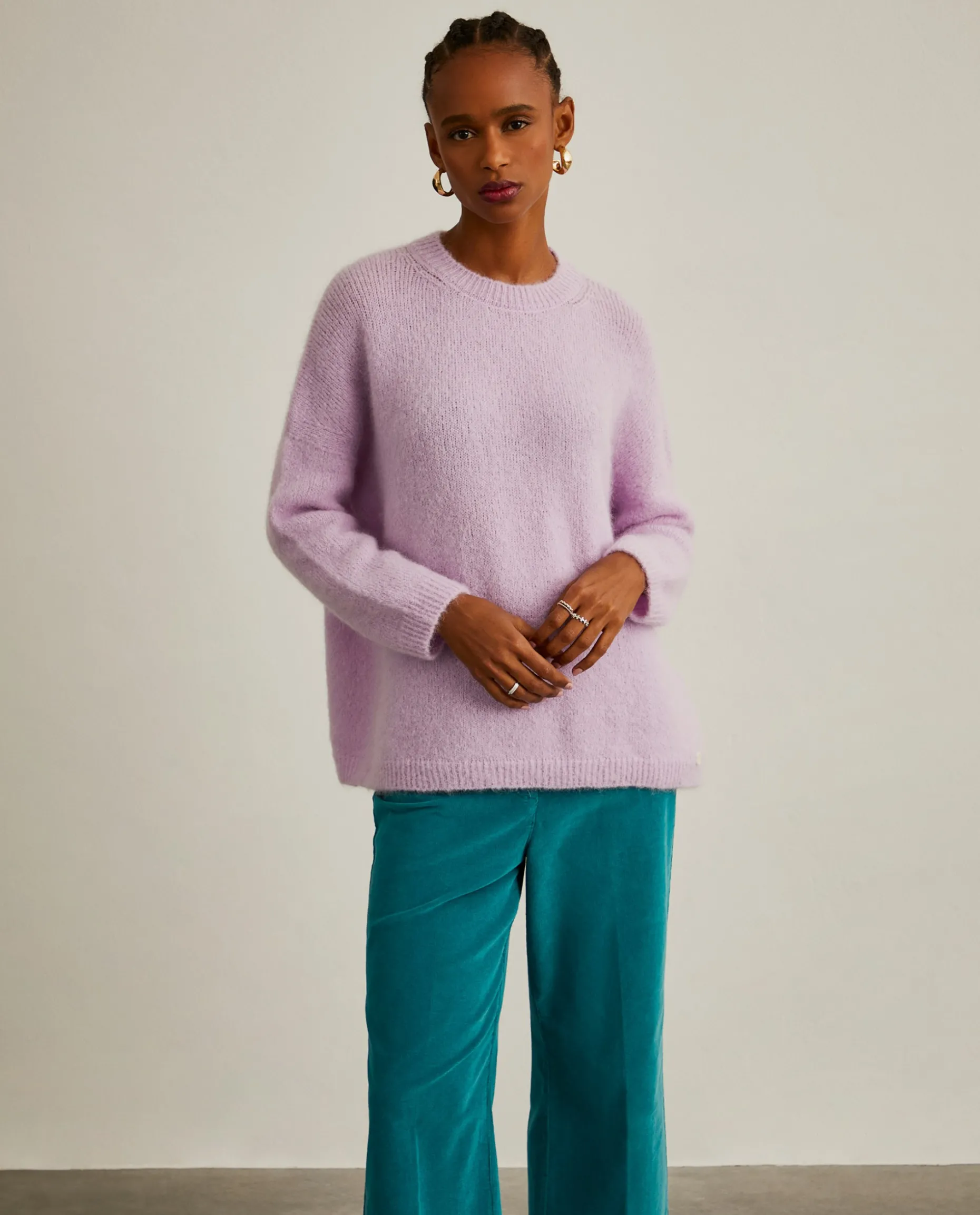 Camisola mistura de lã mohair|LION OF PORCHES Store