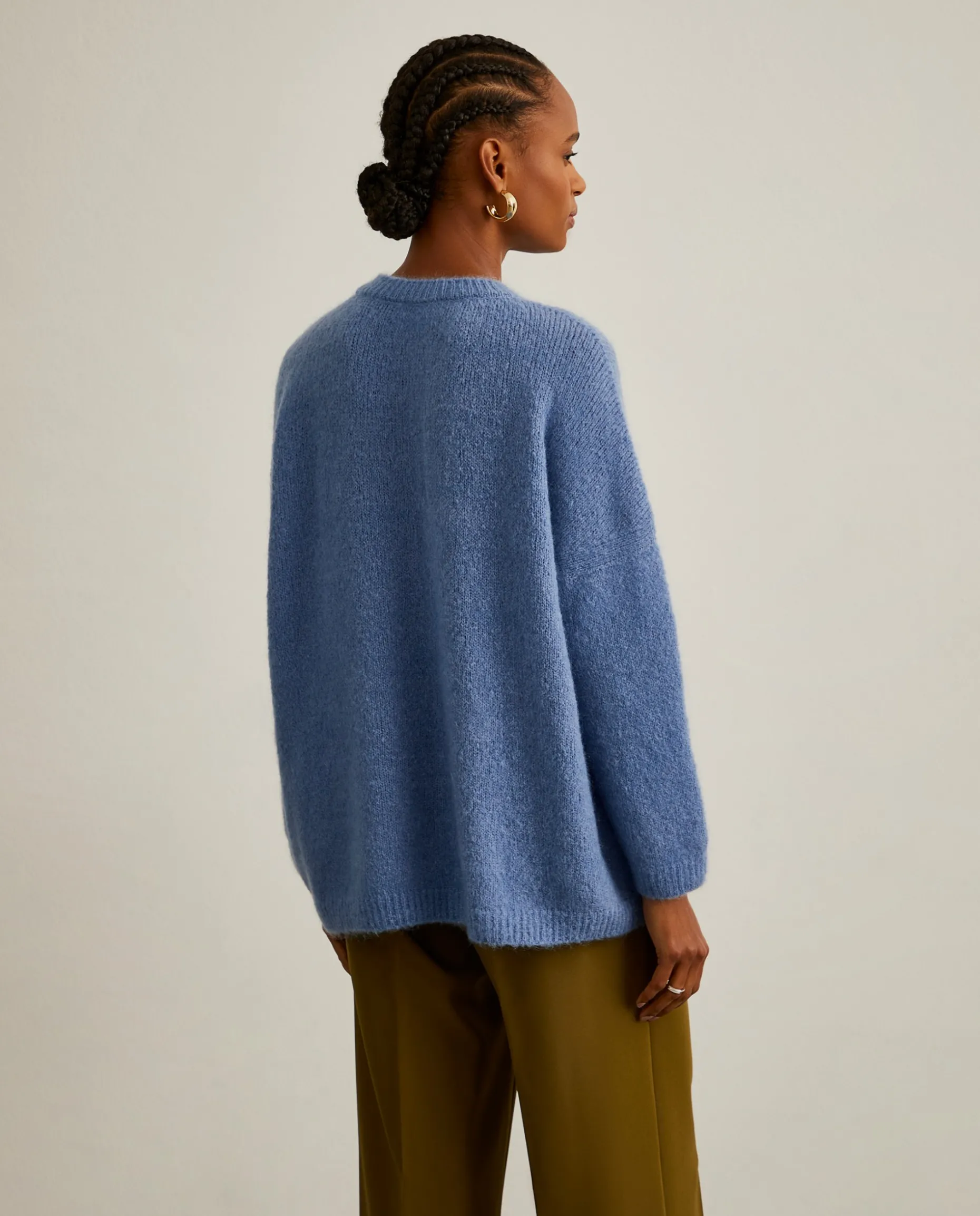 Camisola mistura de lã mohair|LION OF PORCHES Fashion