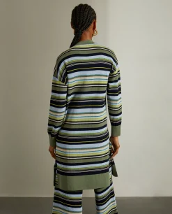 Cardigan de riscas|LION OF PORCHES Sale