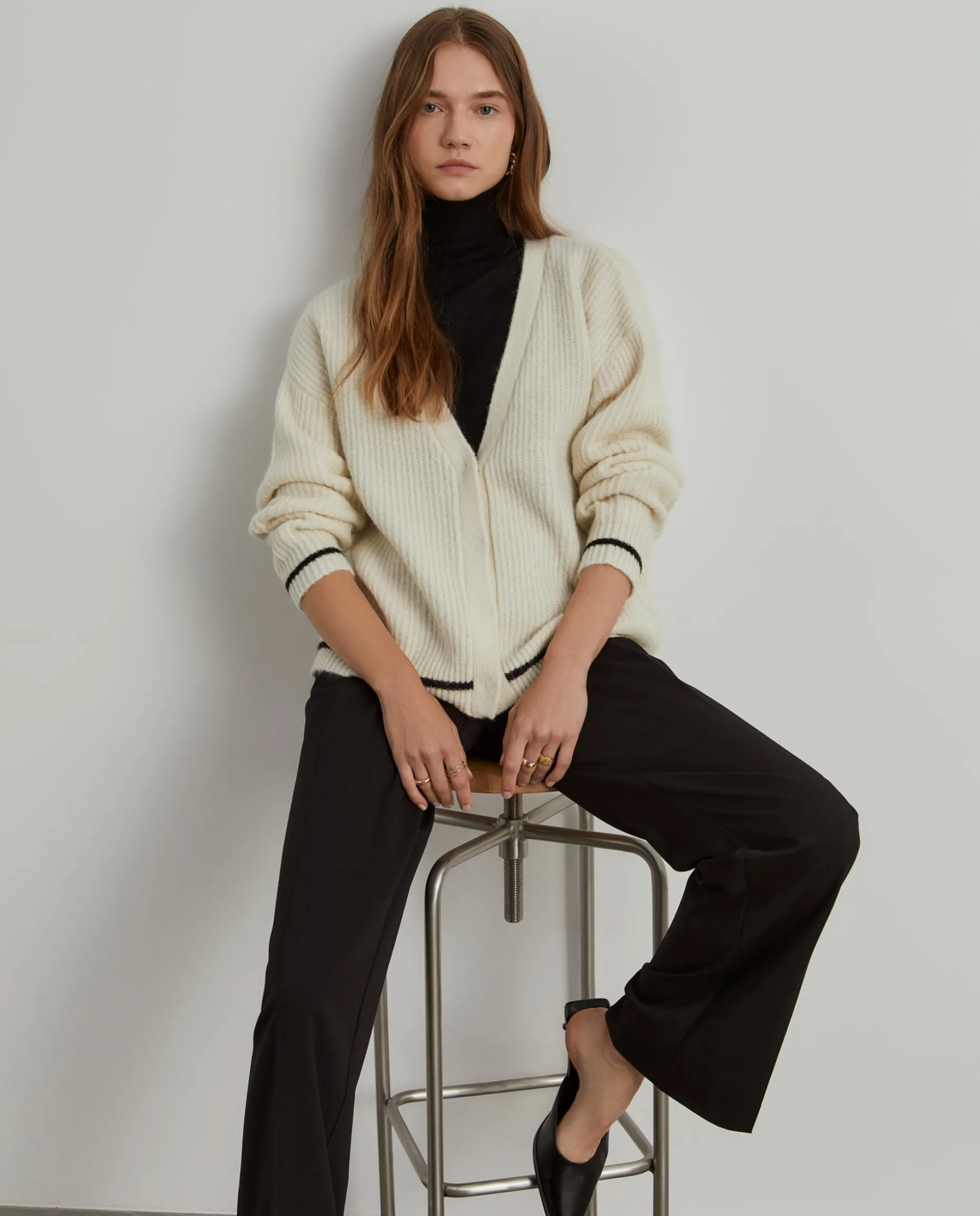 Casaco de malha com lã e mohair|LION OF PORCHES Discount