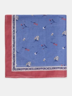Lenço com padrão floral|LION OF PORCHES Discount