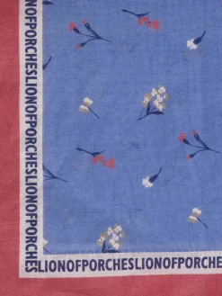 Lenço com padrão floral|LION OF PORCHES Discount