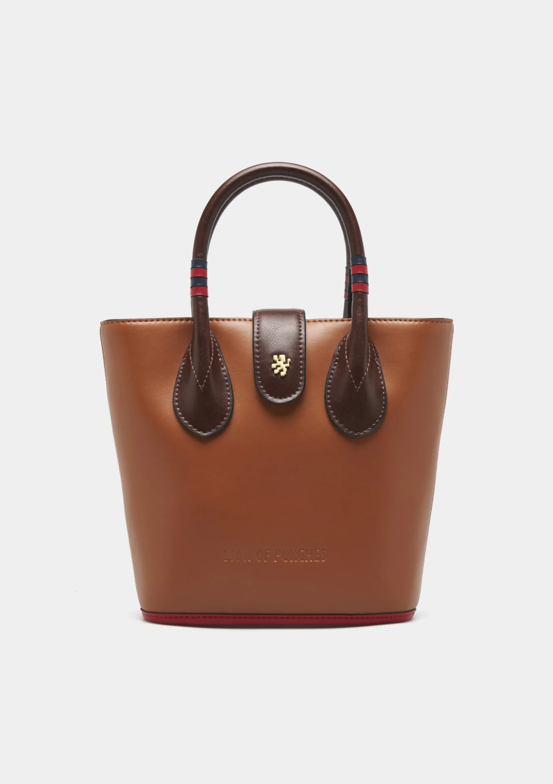 Mini mala de mão bicolor|LION OF PORCHES Outlet