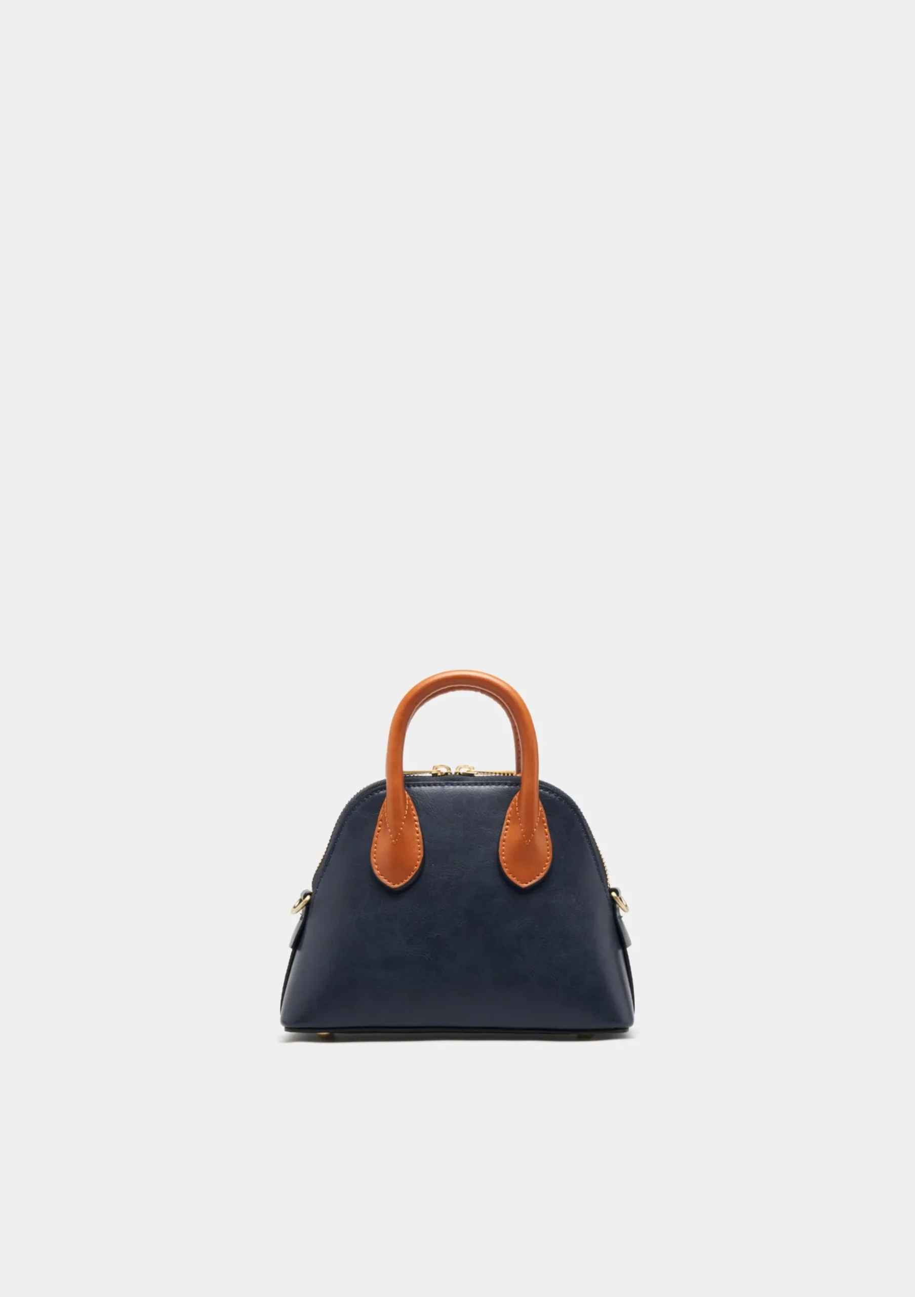 Mini mala de mão em dois tons|LION OF PORCHES Flash Sale