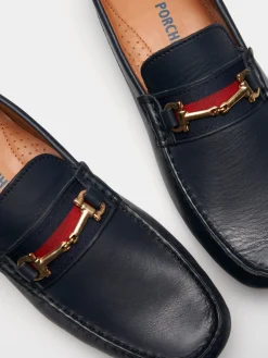 Mocassins de pele com detalhe metálico|LION OF PORCHES Hot