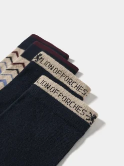 Pack 2 pares de meias|LION OF PORCHES Discount