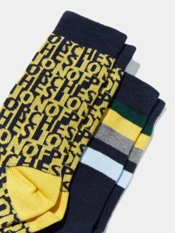 Pack de 2 pares de meias|LION OF PORCHES Online
