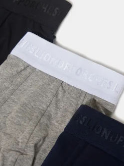 Pack de cuecas slip de algodão com cintura elástica|LION OF PORCHES Shop