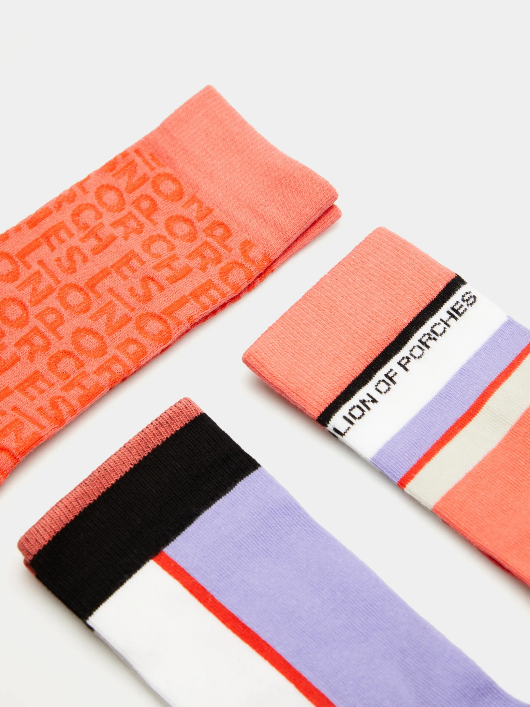 Pack de meias coloridas|LION OF PORCHES Best Sale