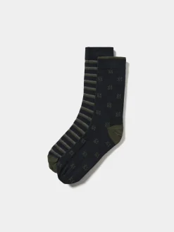 Pack de meias com padrões|LION OF PORCHES Best Sale