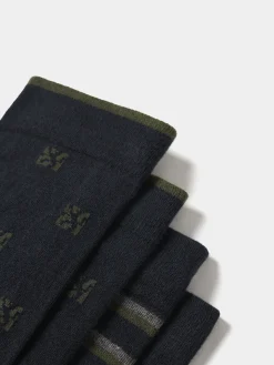 Pack de meias com padrões|LION OF PORCHES Best Sale