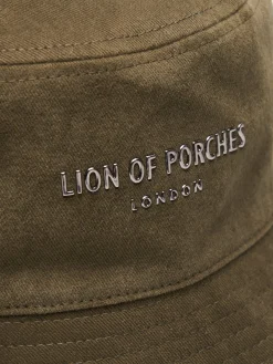 Panamá de algodão com logotipo|LION OF PORCHES New