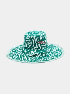 Panamá em canvas com estampado|LION OF PORCHES Sale
