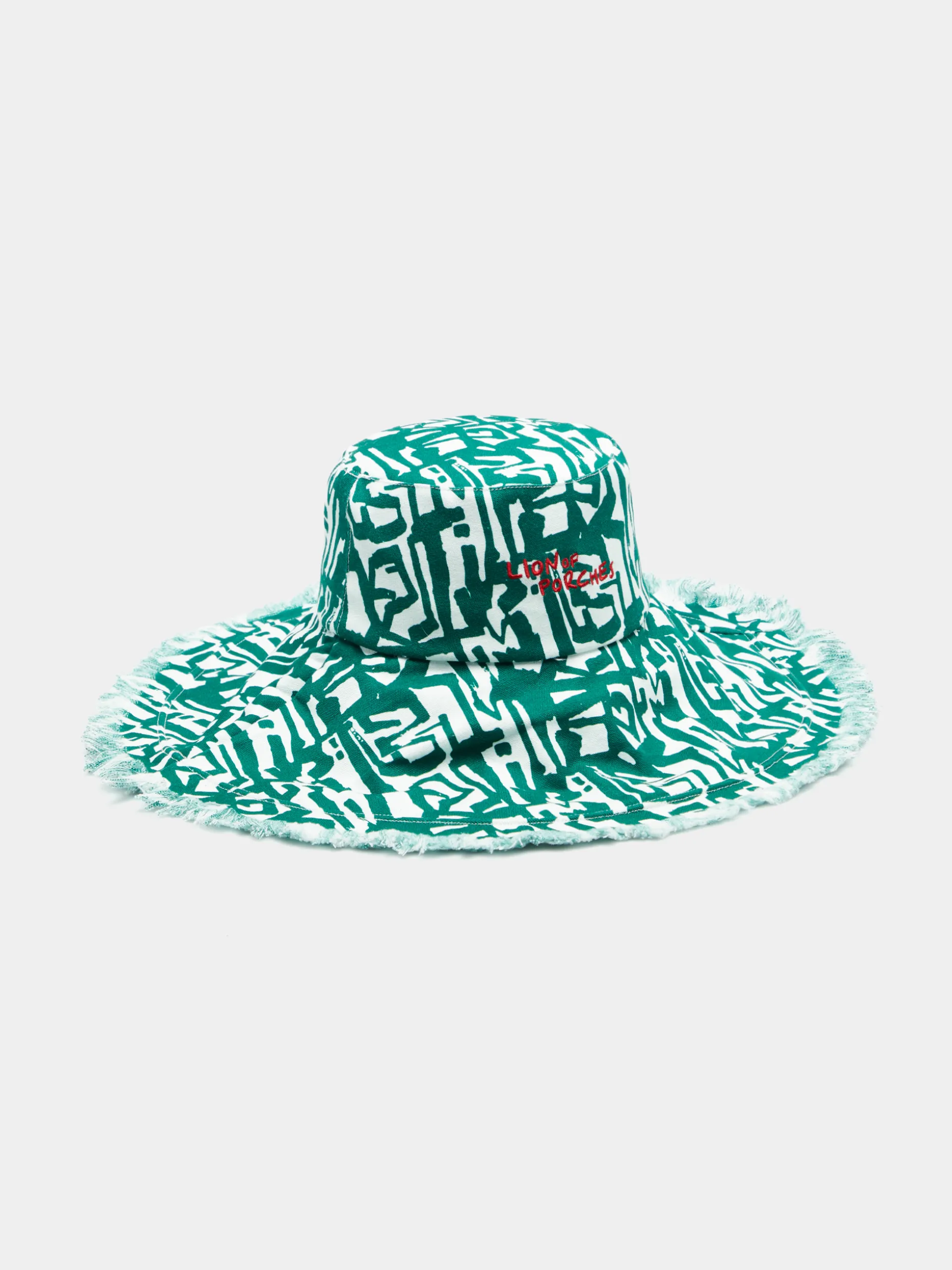 Panamá em canvas com estampado|LION OF PORCHES Sale