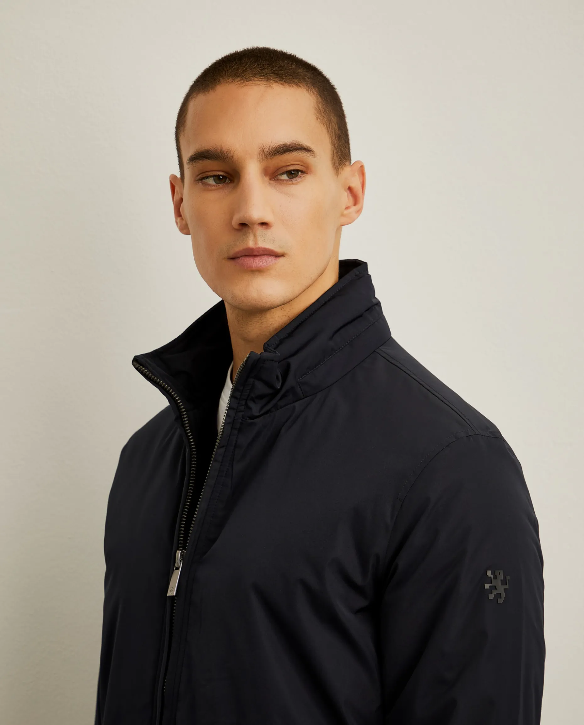 Parka acolchoada com capuz embutido|LION OF PORCHES Outlet