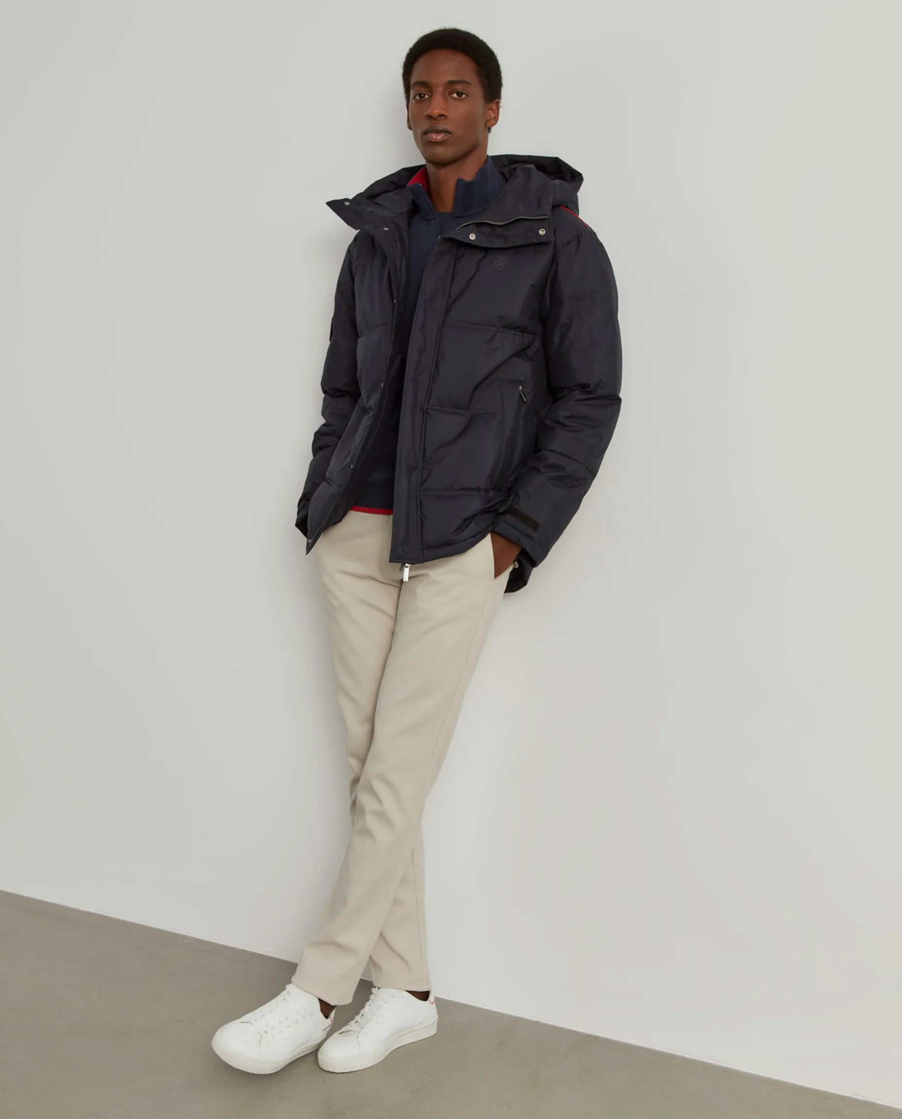 Parka acolchoada com capuz|LION OF PORCHES Cheap