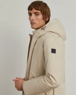 Parka acolchoada com capuz|LION OF PORCHES Outlet