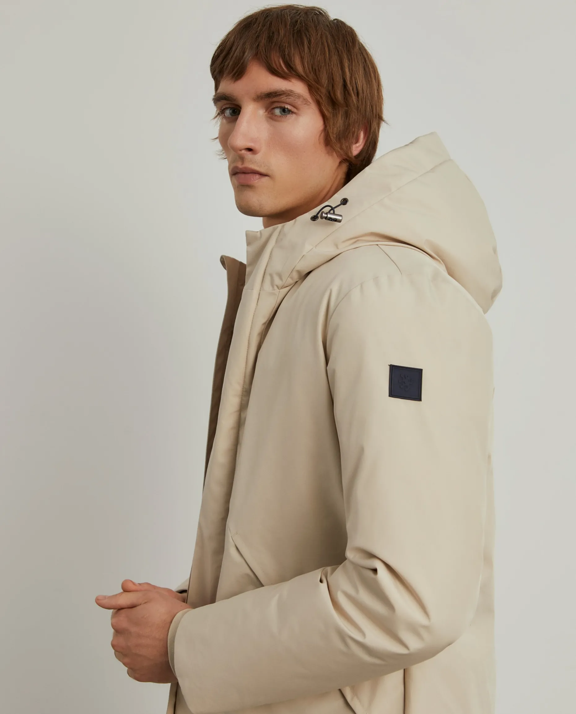 Parka acolchoada com capuz|LION OF PORCHES Outlet