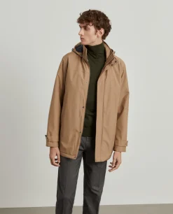 Parka acolchoada com capuz|LION OF PORCHES Clearance