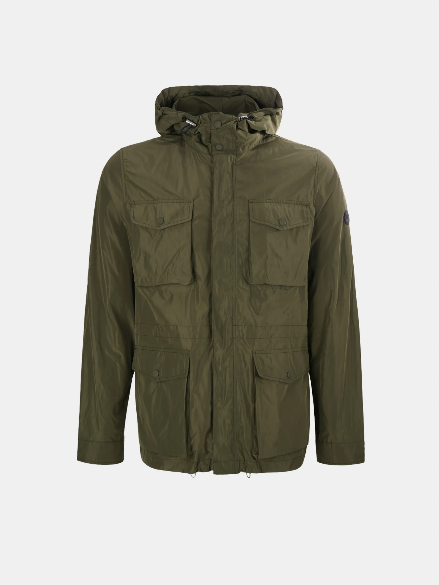 Parka em tecido técnico com capuz e bolsos|LION OF PORCHES Shop