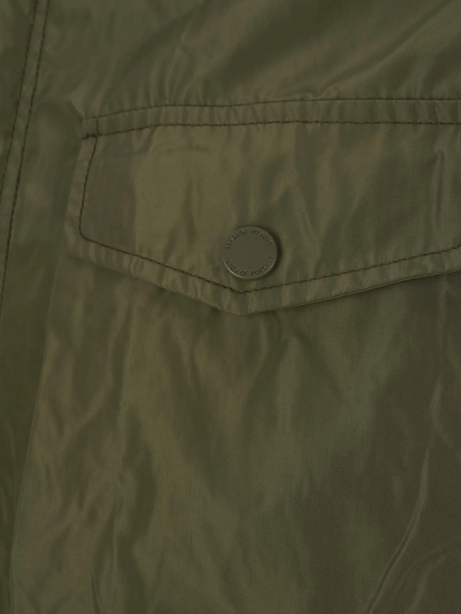 Parka em tecido técnico com capuz e bolsos|LION OF PORCHES Shop