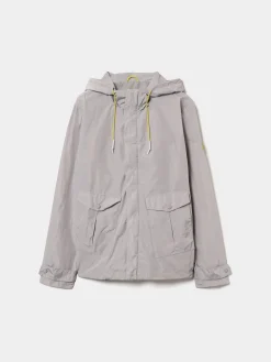 Parka para homem em tecido técnico com capuz e bolsos|LION OF PORCHES Fashion