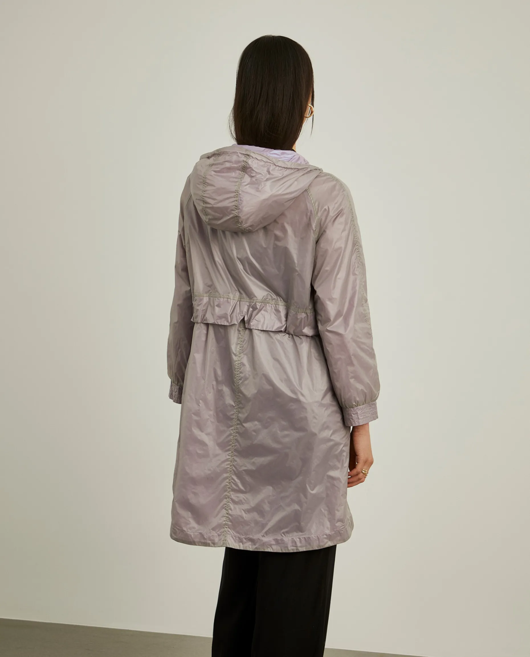 Parka transparente com capuz|LION OF PORCHES Online