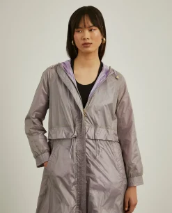 Parka transparente com capuz|LION OF PORCHES Online
