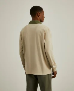 Polo bicolor de manga comprida|LION OF PORCHES Cheap